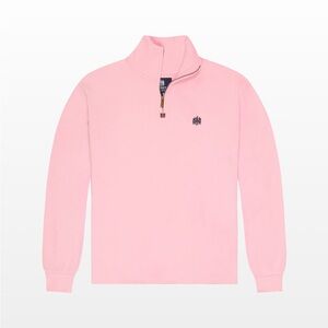 SIGNET QUARTER ZIP | Light Pink | Men Size M | MSRP $130
